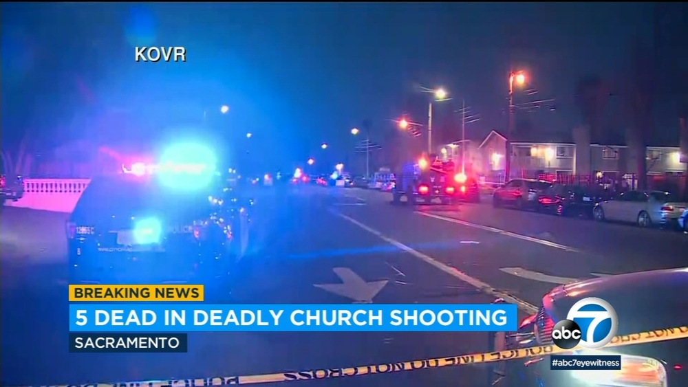 Man kills 3 children, 1 other, himself at Sacramento church
