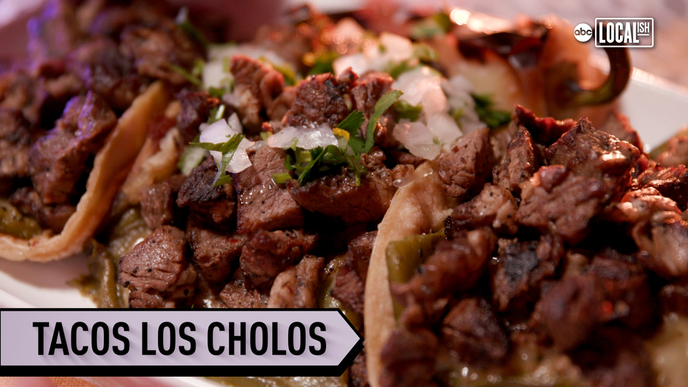 OC taqueria Tacos Los Cholos loads tacos with ribeye, filet mignon
