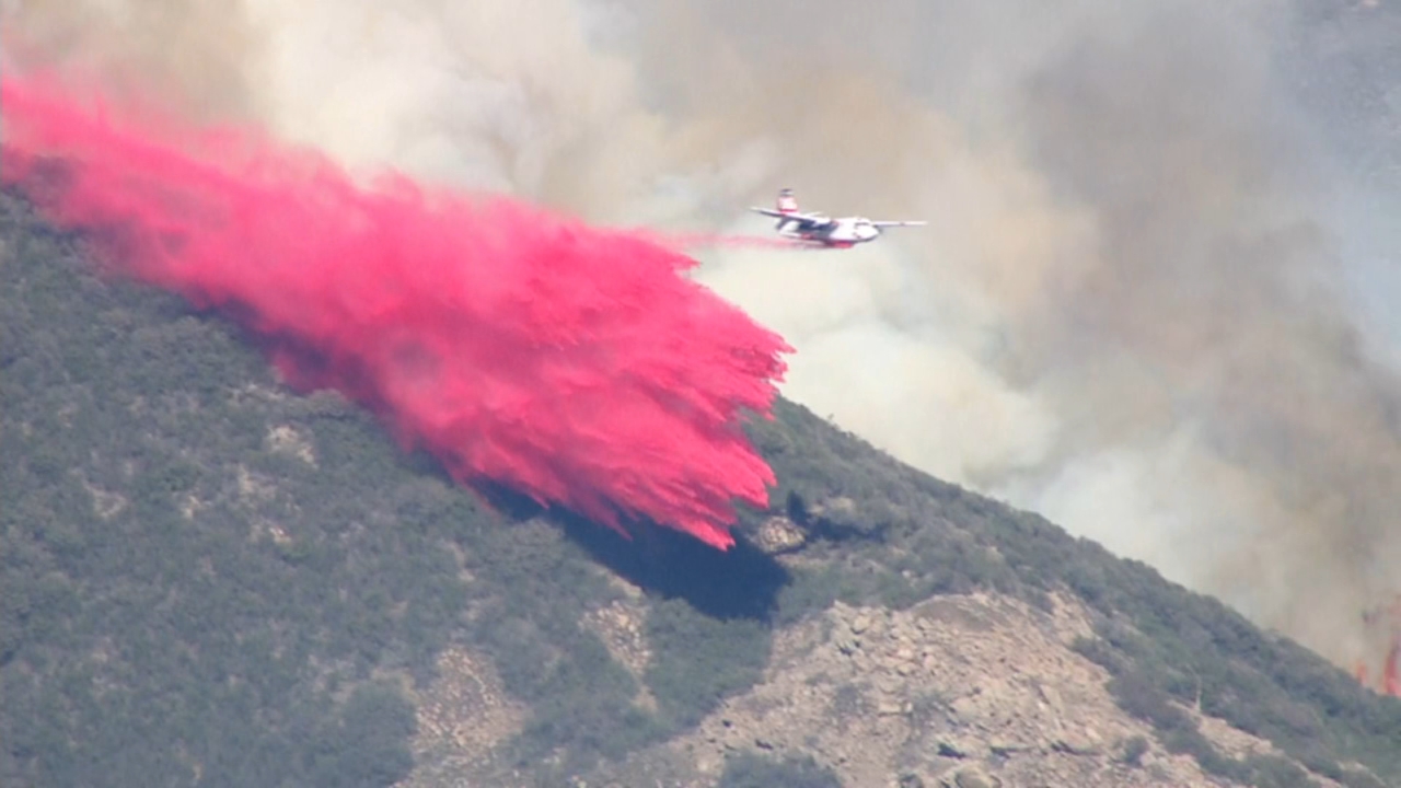 300-acre fire erupts in Cleveland National Forest; no structure threat
