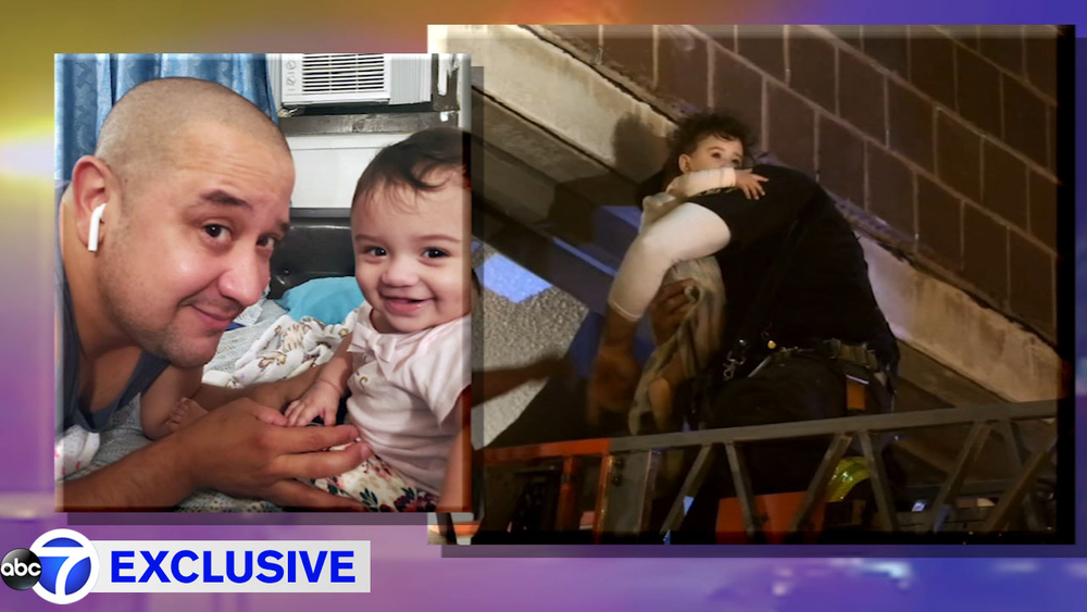 Exclusive: Family who handed girl out window during fire speaks out
