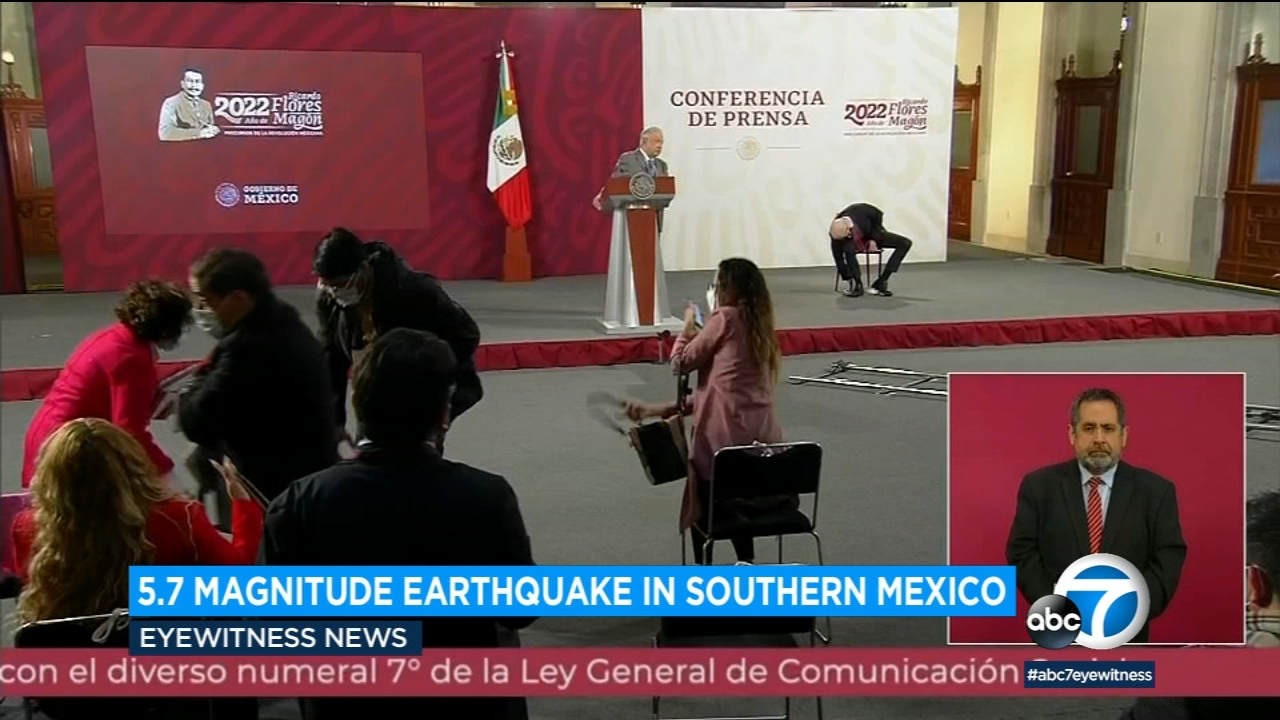 5.7 quake rattles southern Mexico, causing fright, no known harm