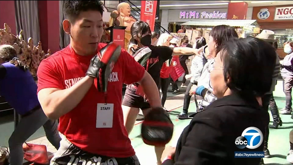 Asian seniors learn self-defense in Westminster as hate crimes rise
