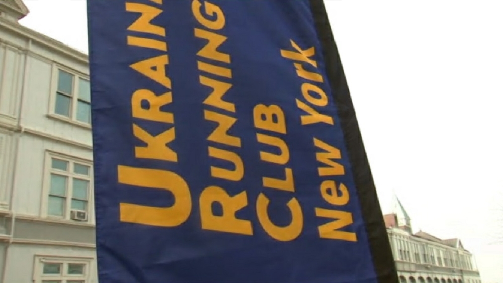 NYRR joins Ukrainian Running Club for run to demonstrate solidarity