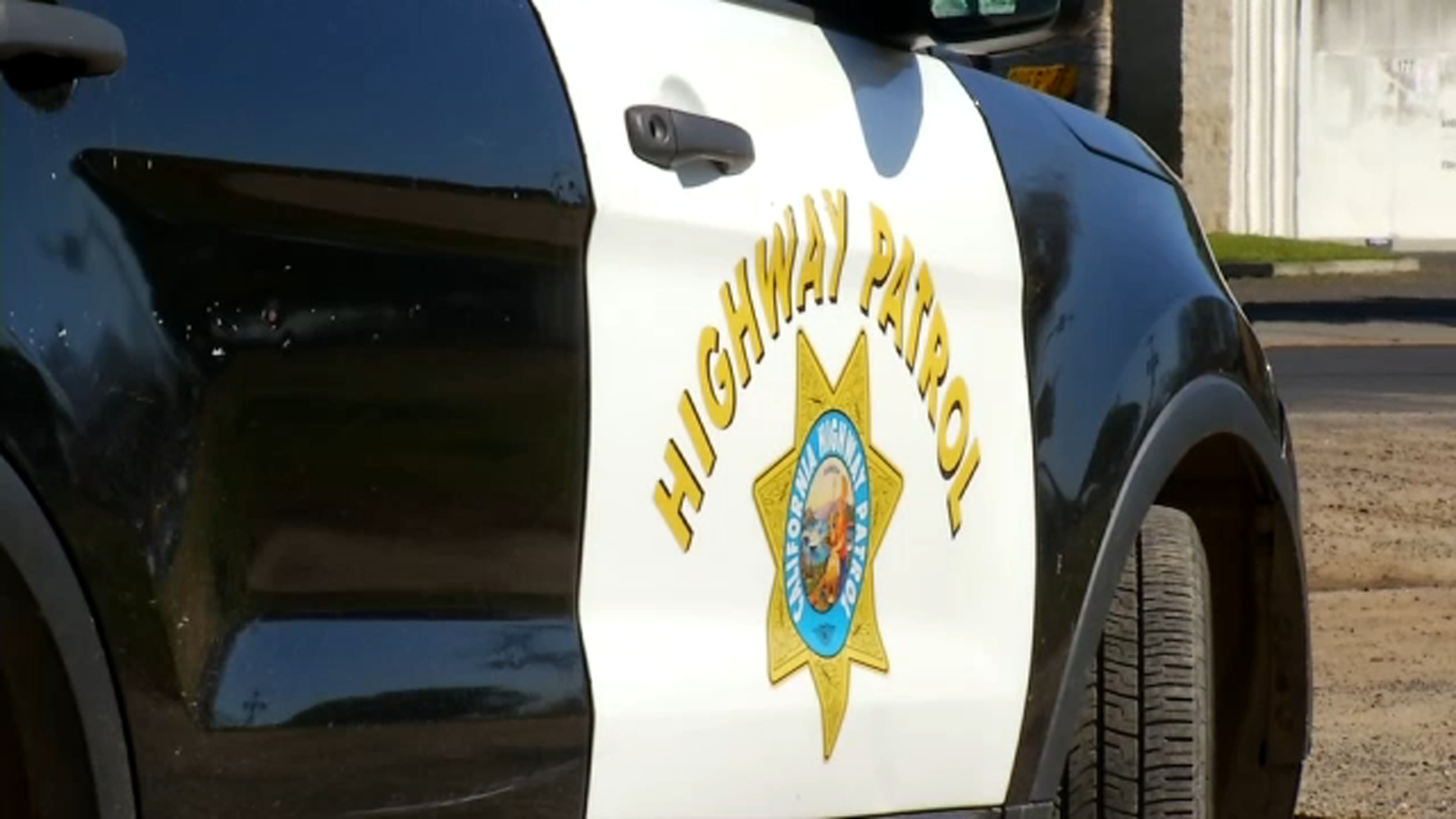 Car collides into back of school bus in Madera