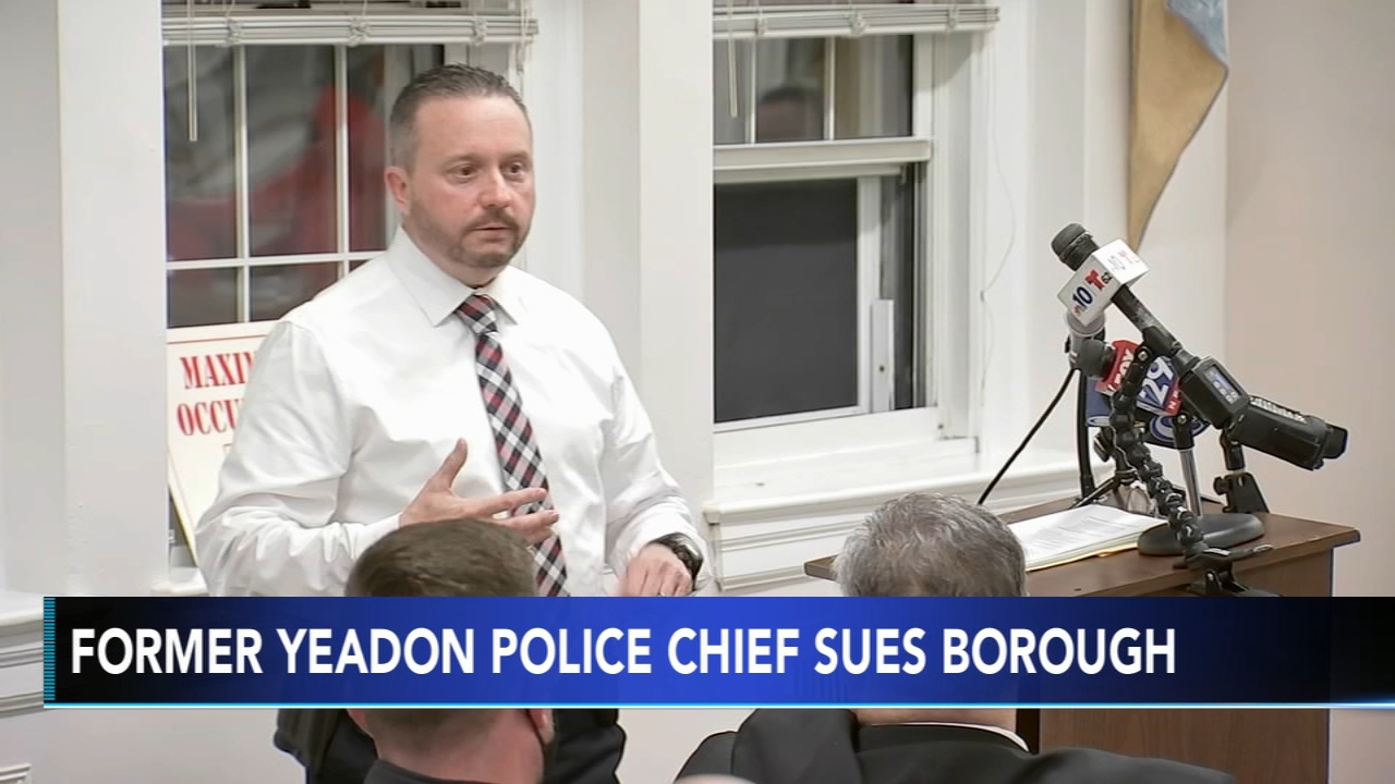 Fired Yeadon Borough Police Chief Anthony Paparo files lawsuit
