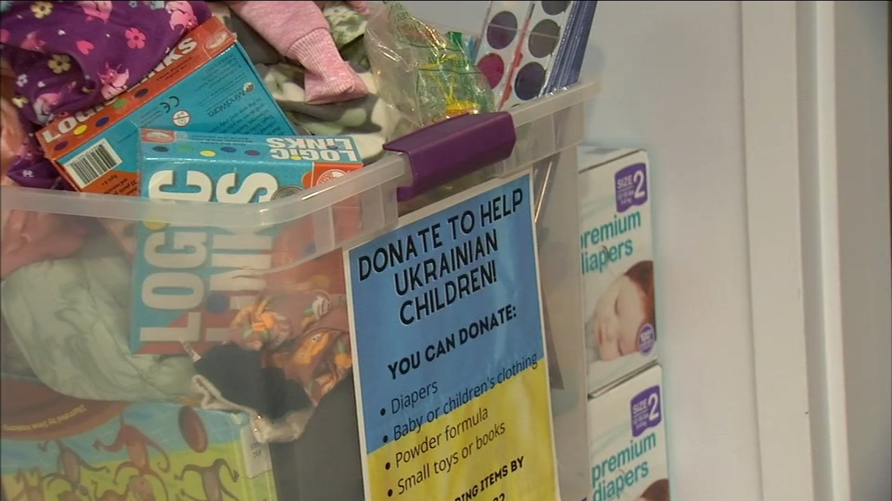 NJ students organize drive to support Ukraine refugees
