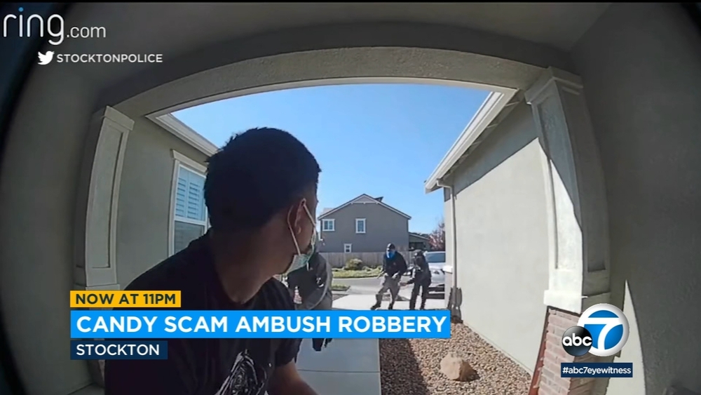 Armed suspects pose as candy vendors to rob CA home, police say