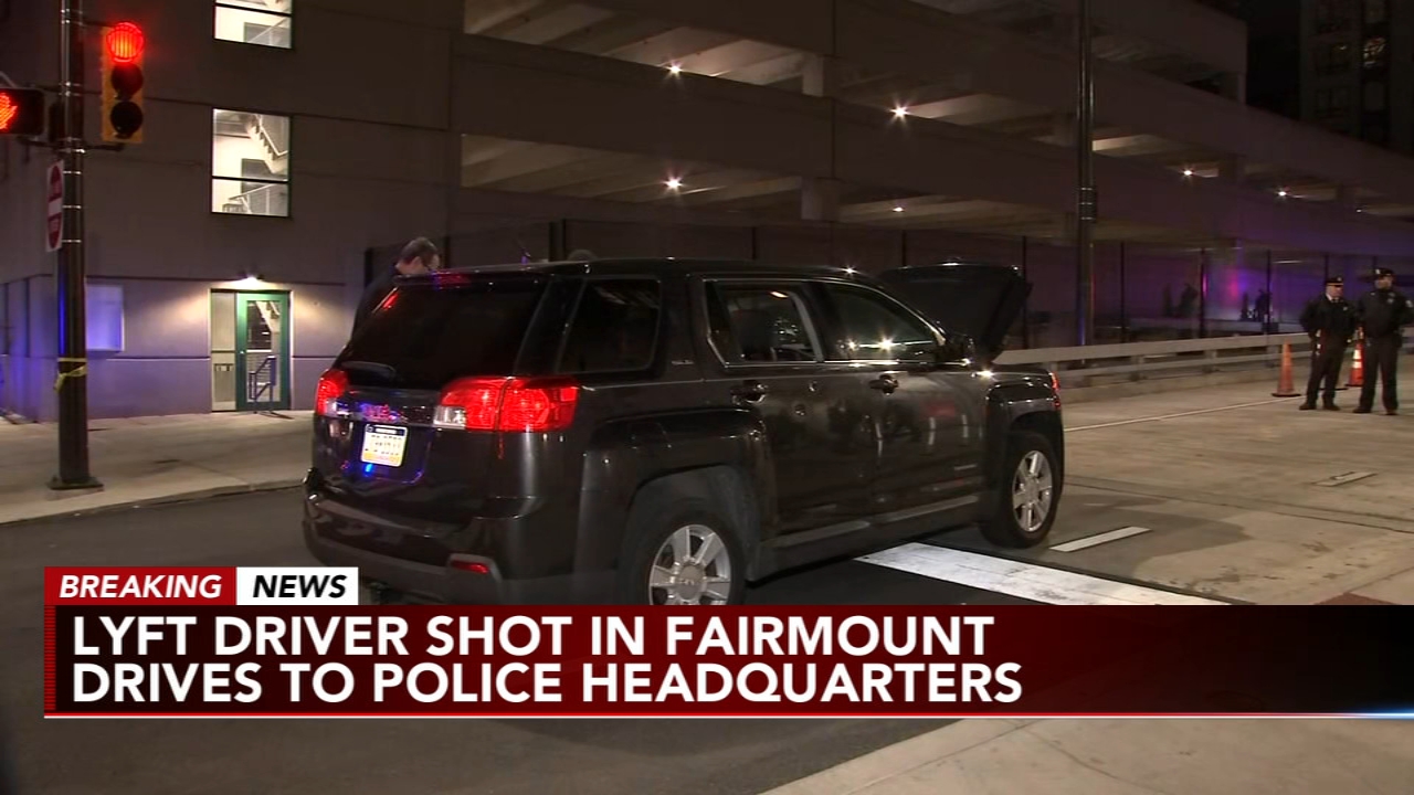 Lyft driver shot in Fairmount; suspects sought