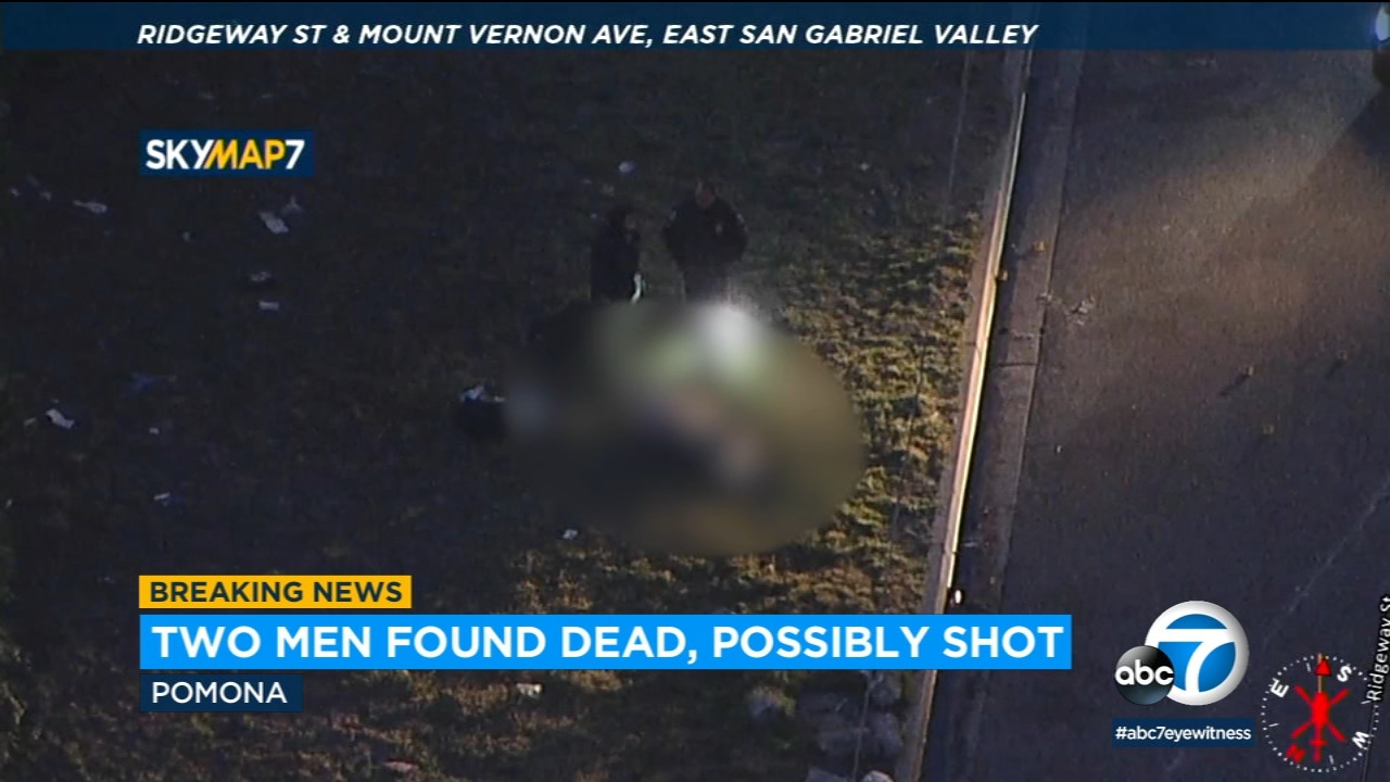 2 men found dead, possibly shot in Pomona