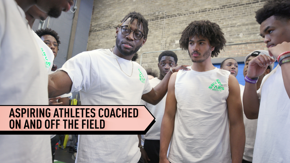 Aspiring Chicago athletes coached on and off the field 