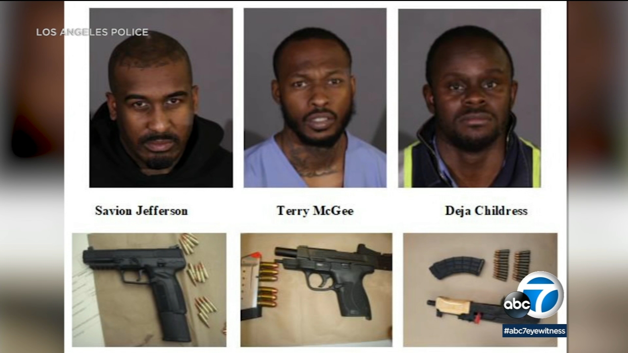 LAPD arrests 3 suspects in violent Tarzana home invasion robbery