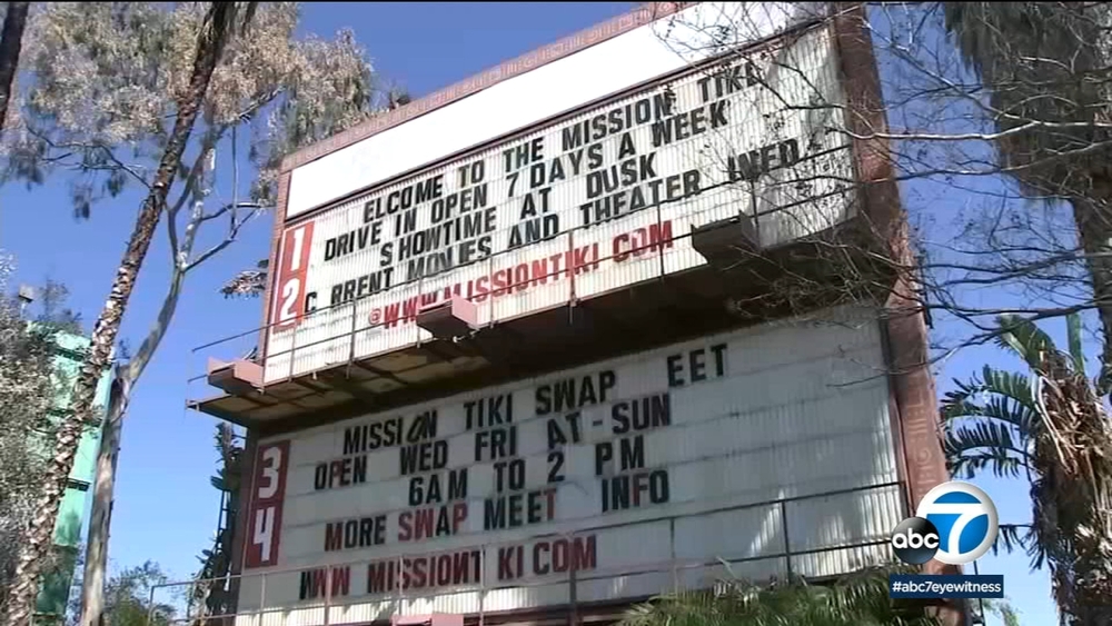 Mission Tiki drive-in theater in Montclair threatened by development