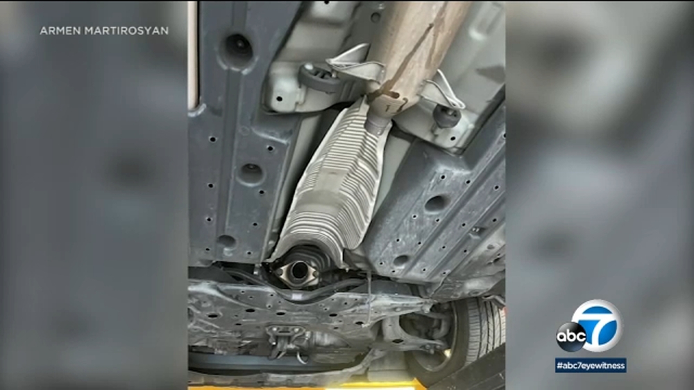 Sierra Madre hit by rash of catalytic converter thefts
