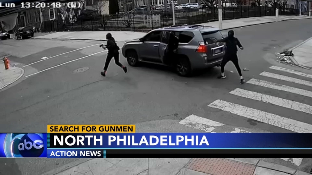Video shows gunmen leap from SUV, open fire on group of people