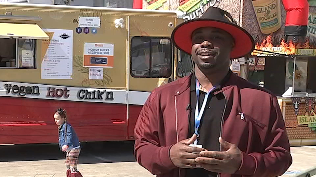 Former football standout makes food history at RodeoHouston