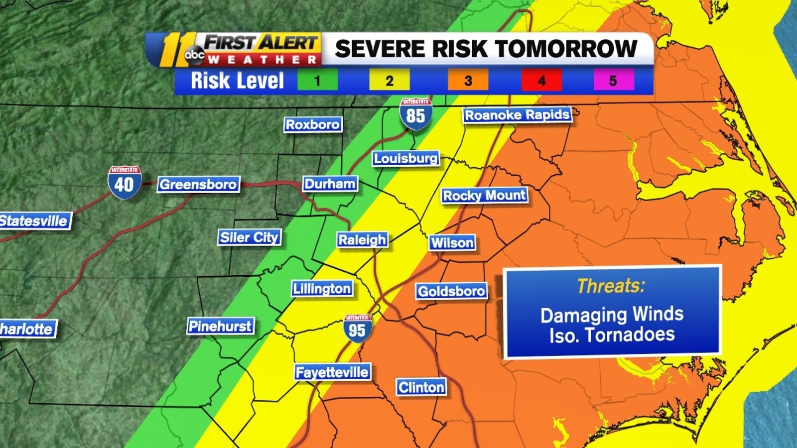 First Alert Noon Weather Forecast March 11 ABC11 RaleighDurham