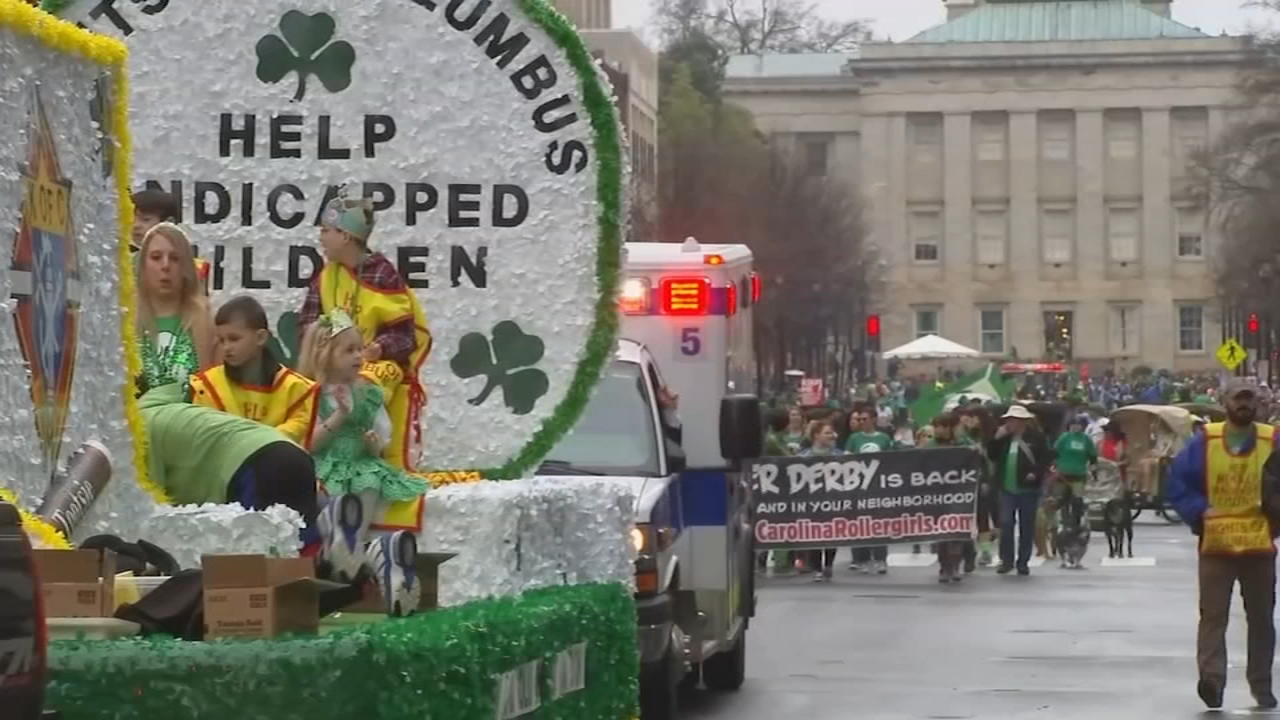 St. Patrick's Day Parade delays start due to weather threat