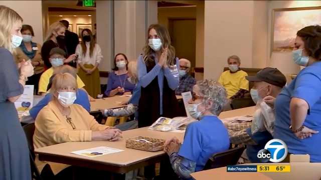 Local seniors support Ukraine