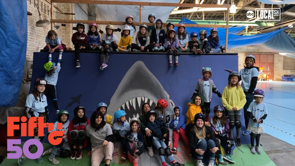 Skate Like a Girl Is teaching girls skateboarding