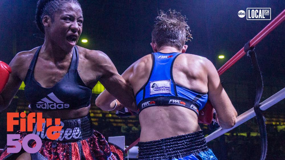 This cheerleader became a boxing champ