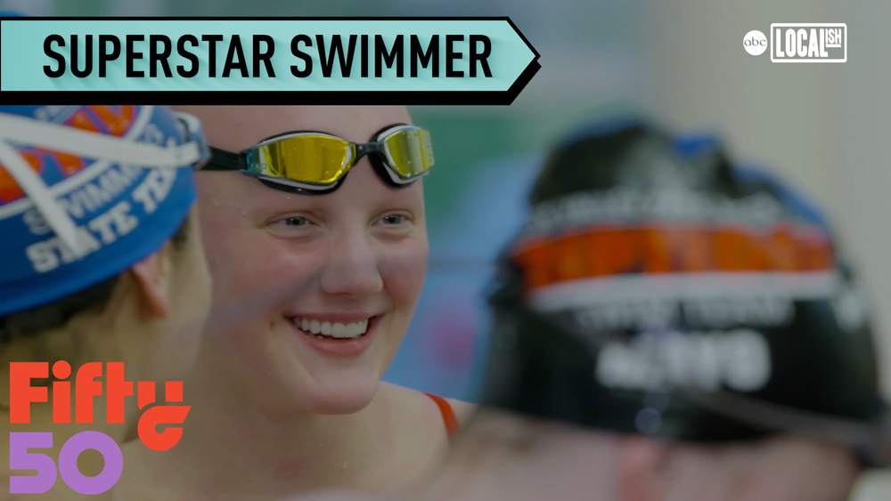 Record-breaking teen swimmer blazes an inspiring trail in the pool