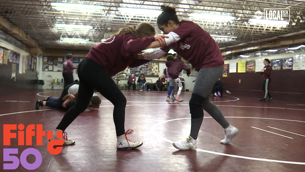 Girls varsity wrestling team makes history on Long Island