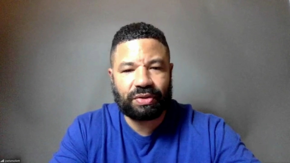 Jojo Smollett reacts to brother's release from jail