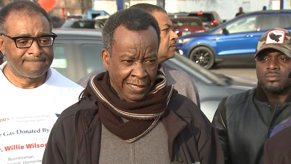 Willie Wilson talks about Chicago free gas giveaway