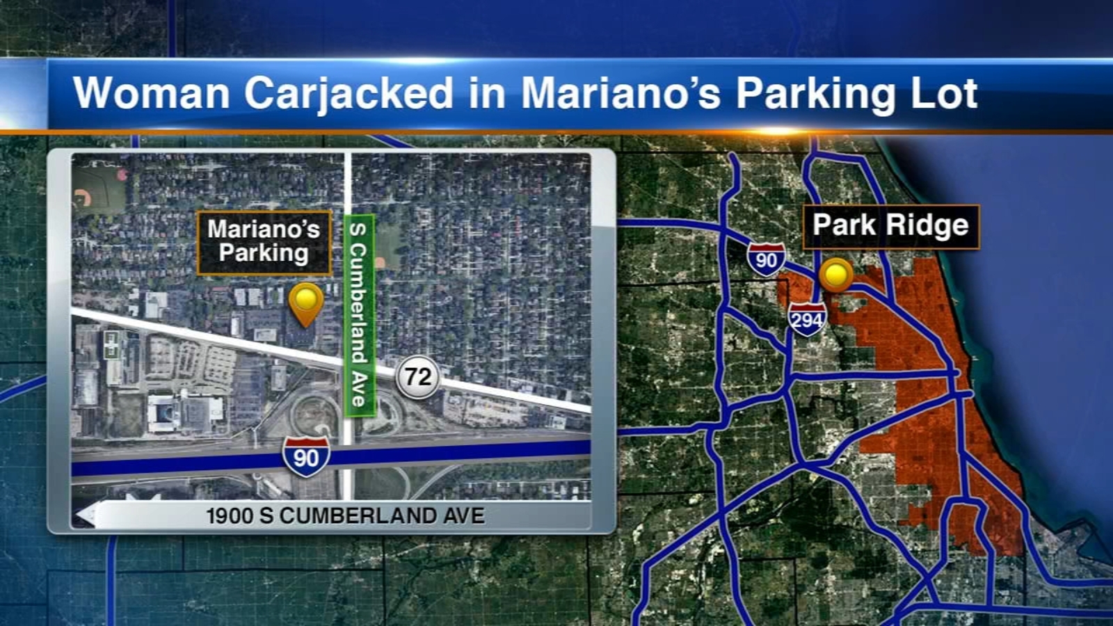 Park Ridge carjacking: Woman carjacked in Mariano's parking lot on S ...