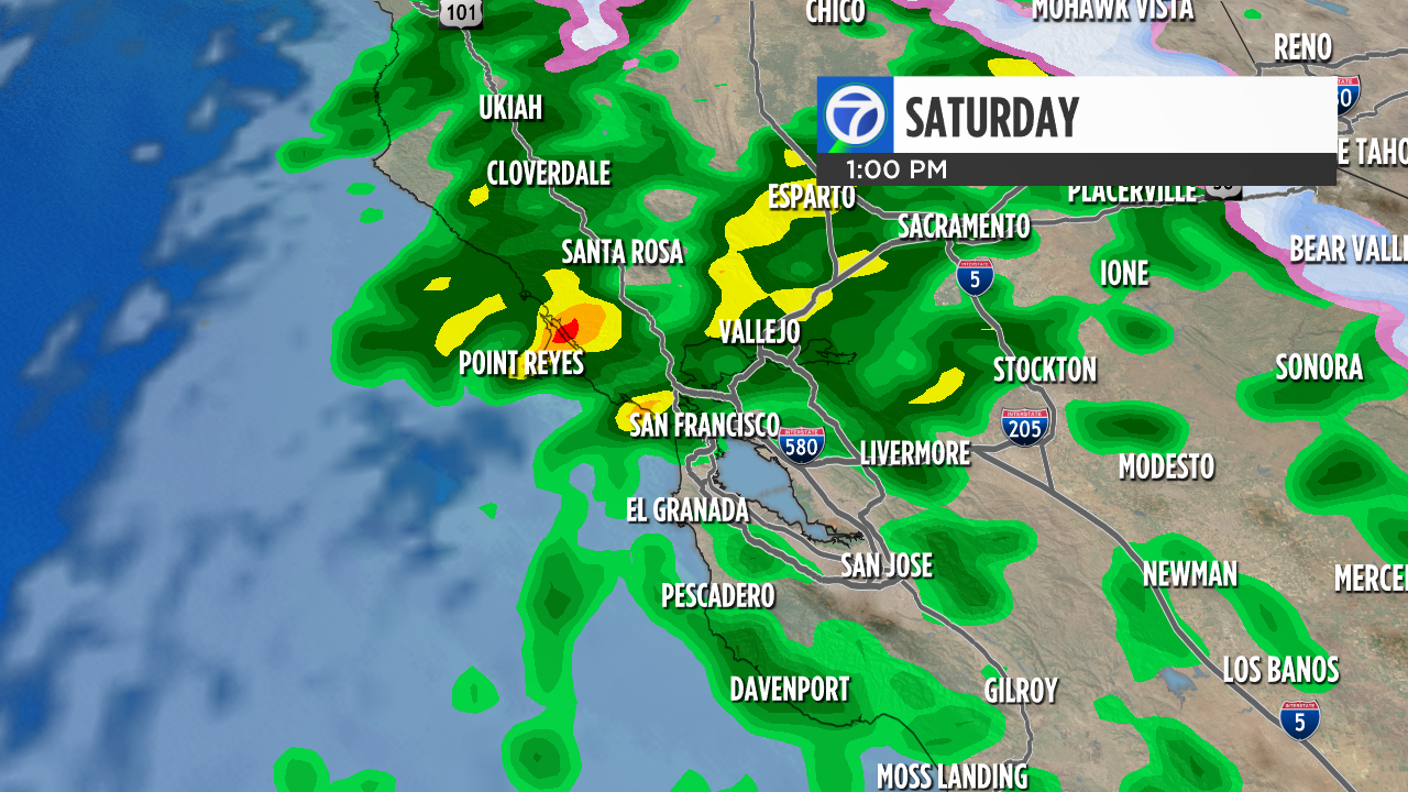 Stormy weather, rain and wind to arrive in San Francisco Bay Area on  Saturday - ABC7 San Francisco
