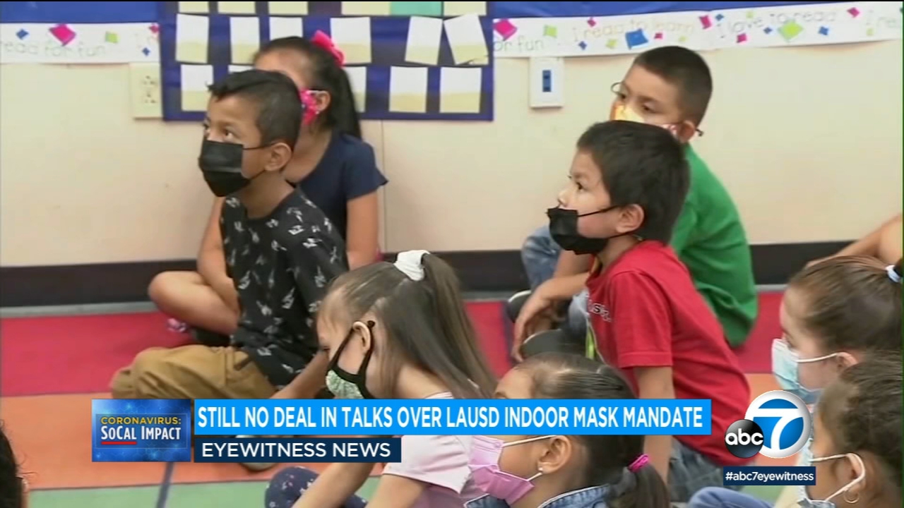 Still no deal in talks over ending LAUSD indoor mask mandate