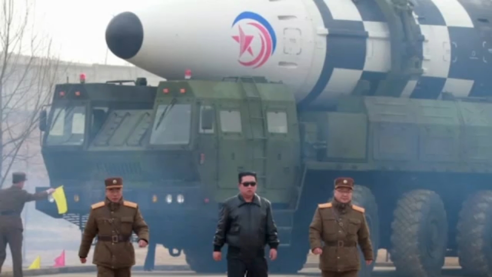 North Korea releases images of long-range missile launch