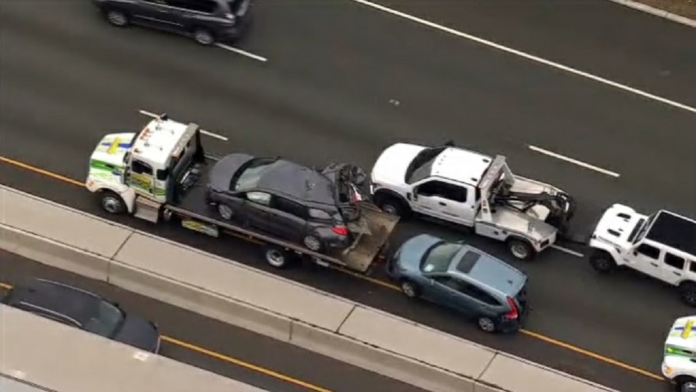Body ejected from hearse transport van during crash in New Jersey