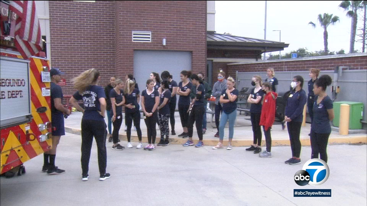 El Segundo fire camp inspires young girls to become firefighters
