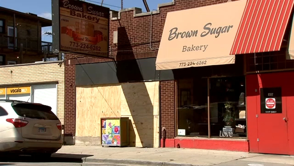 Brown Sugar Bakery damaged after apparent hit-and-run crash