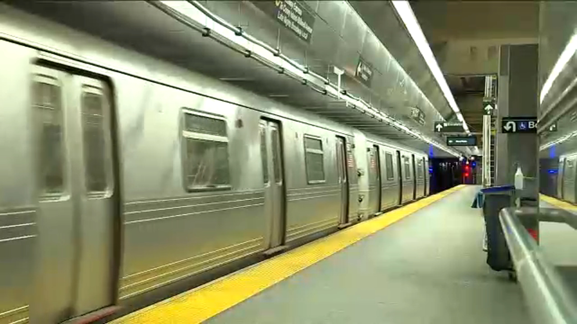 MTA subway conductor struck in face in Lower Manhattan
