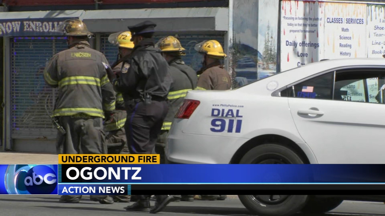 Officials: Underground fire causing issues along North Broad Street