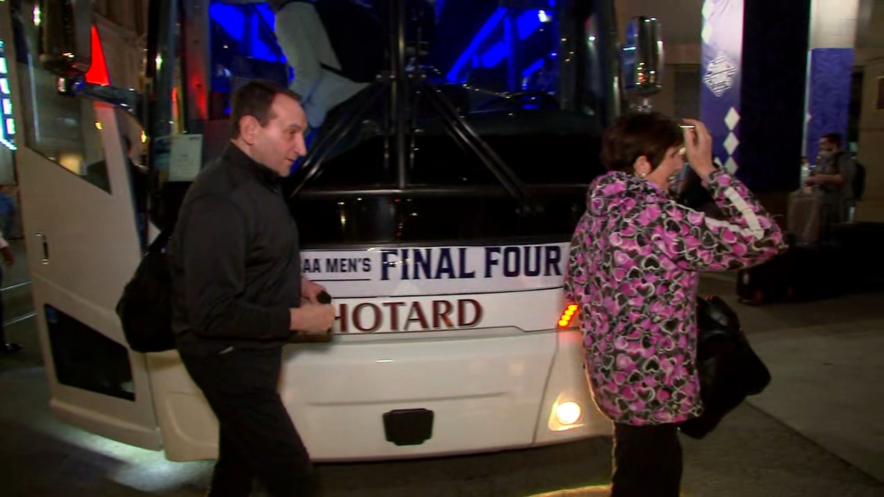 Duke arrives in New Orleans for historic clash with UNC in Final Four