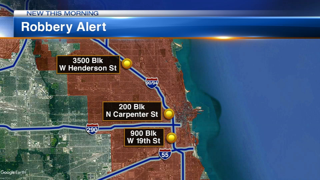 CPD warns of carjackings, robberies on Near West Side, in Albany Park