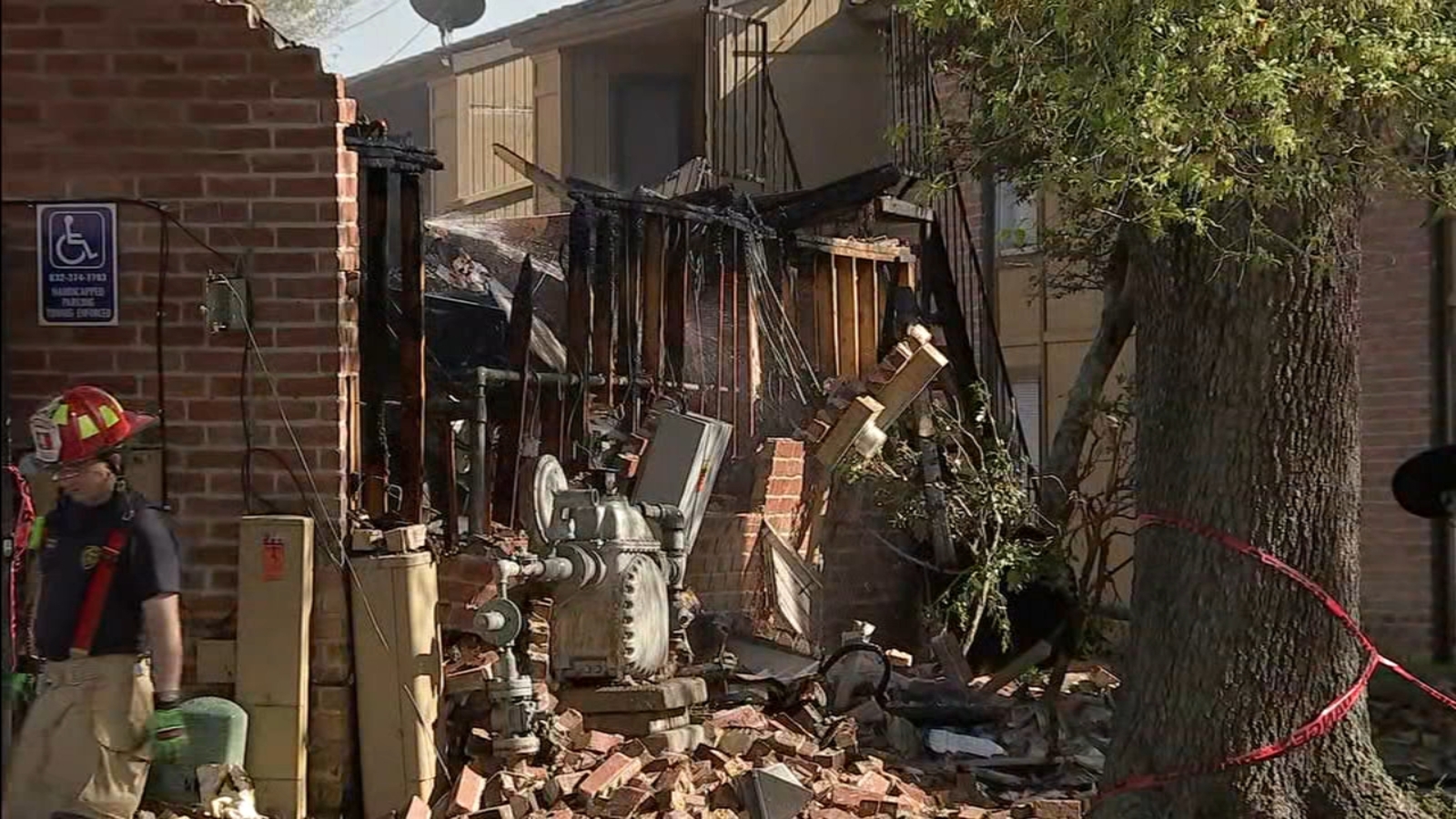 Dozens of residents displaced by apartment fire on North Houston ...