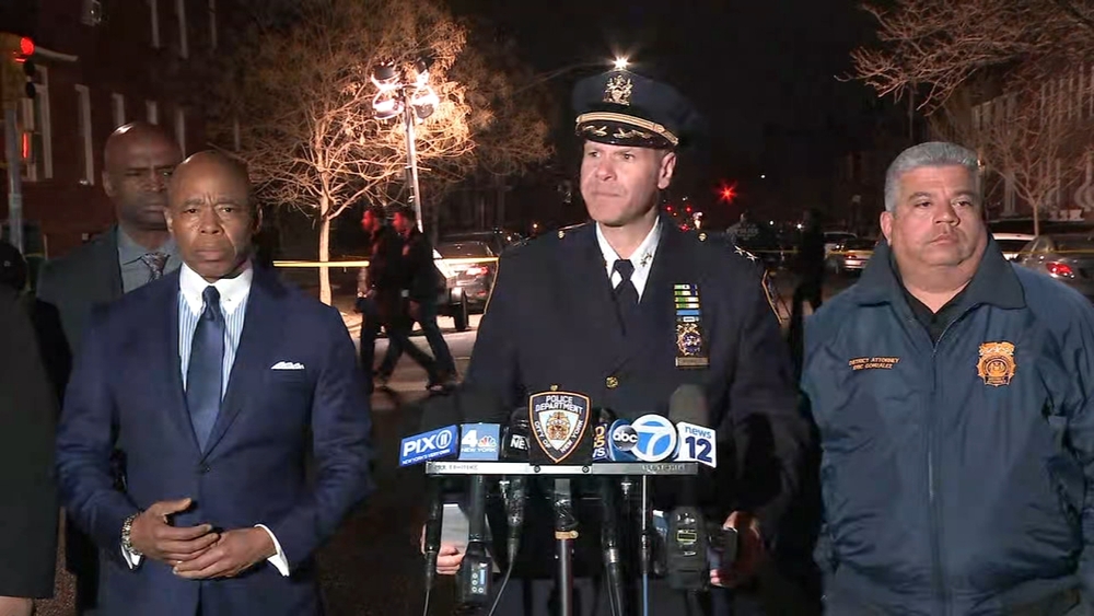 NYPD, Mayor Adams hold update after child fatally shot in Brooklyn