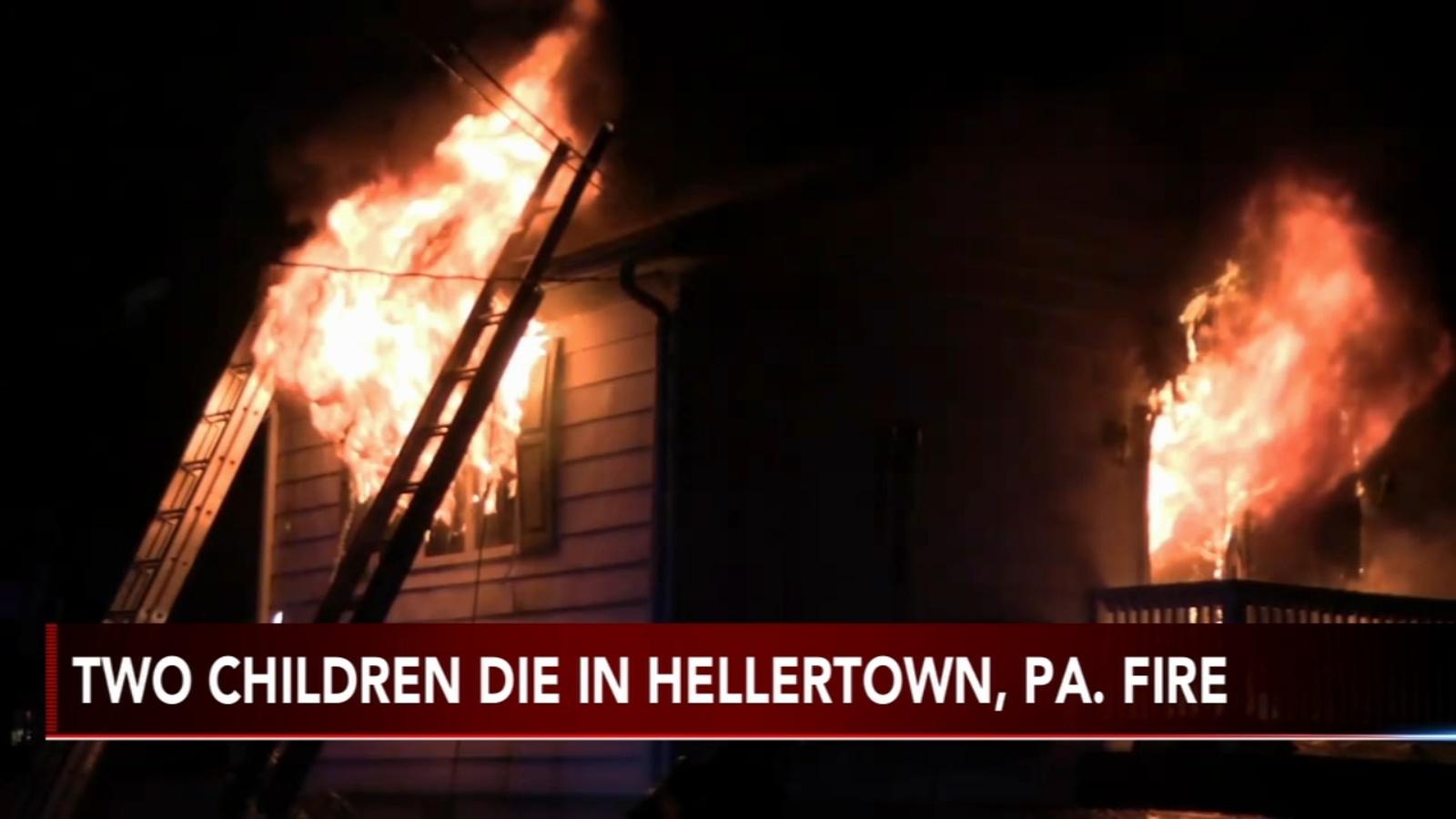 2 girls killed in Hellertown, Pennsylvania house fire, firefighter injured - 6abc Philadelphia