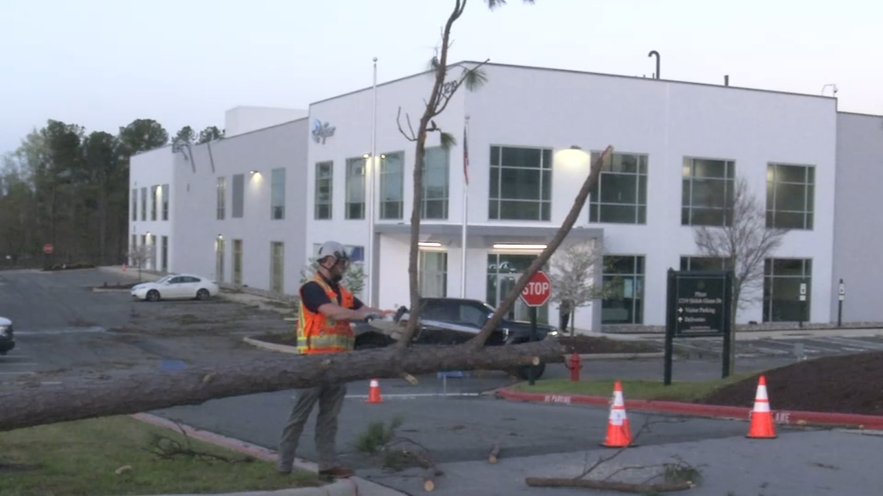 EF-1 tornado touched down near RDU, NWS confirms