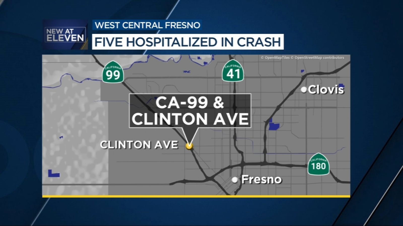 5 people, including 3 children, hospitalized after crash in west ...