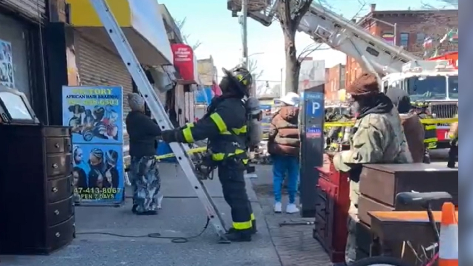 Firefighters respond to scaffolding collapse in Brooklyn; no injuries ...