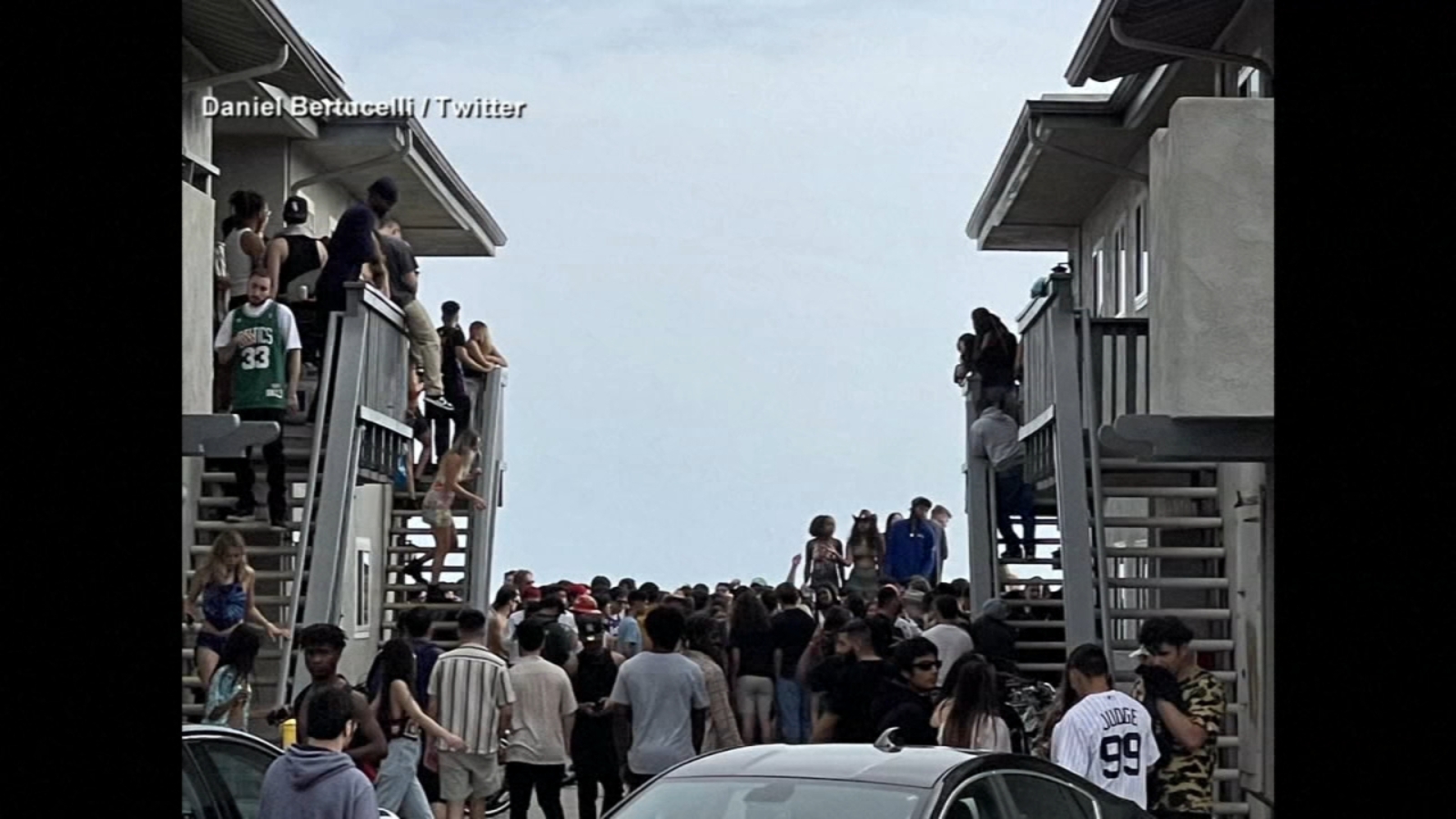 Santa Barbara County Isla Vista massive street party 'Deltopia