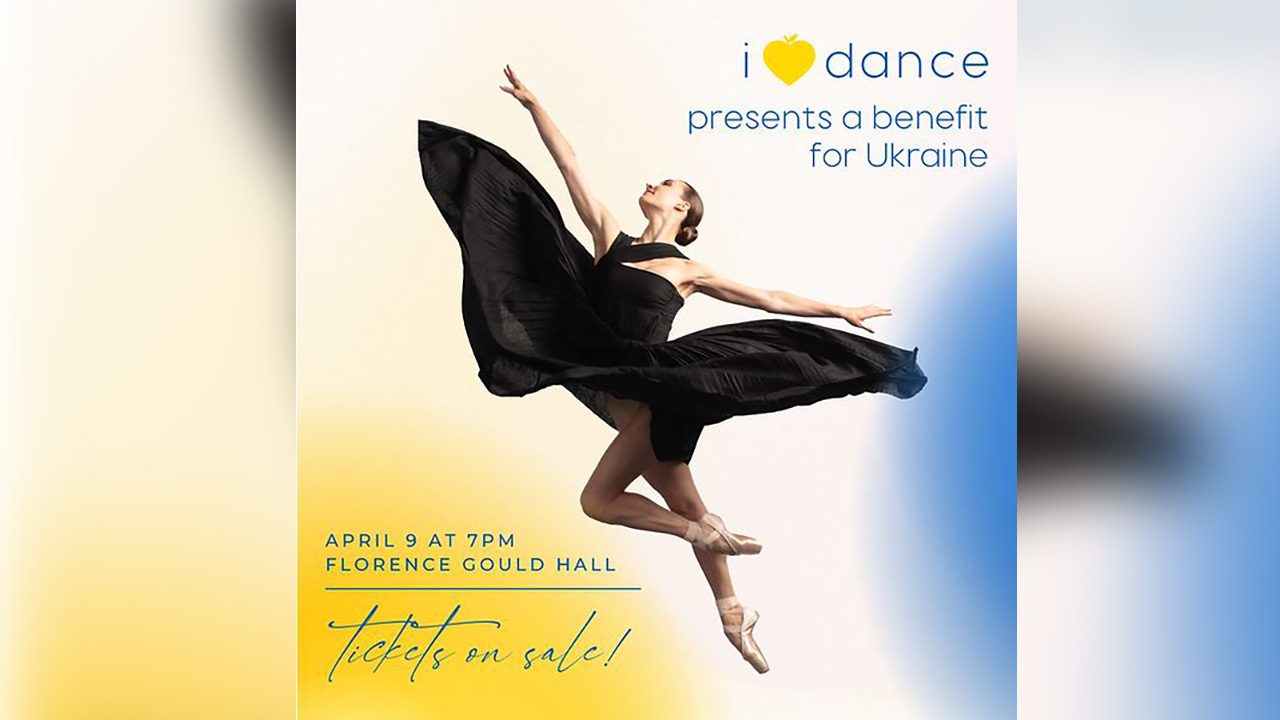 iHeartDance NYC hosting evening of dance to raise funds for Ukraine