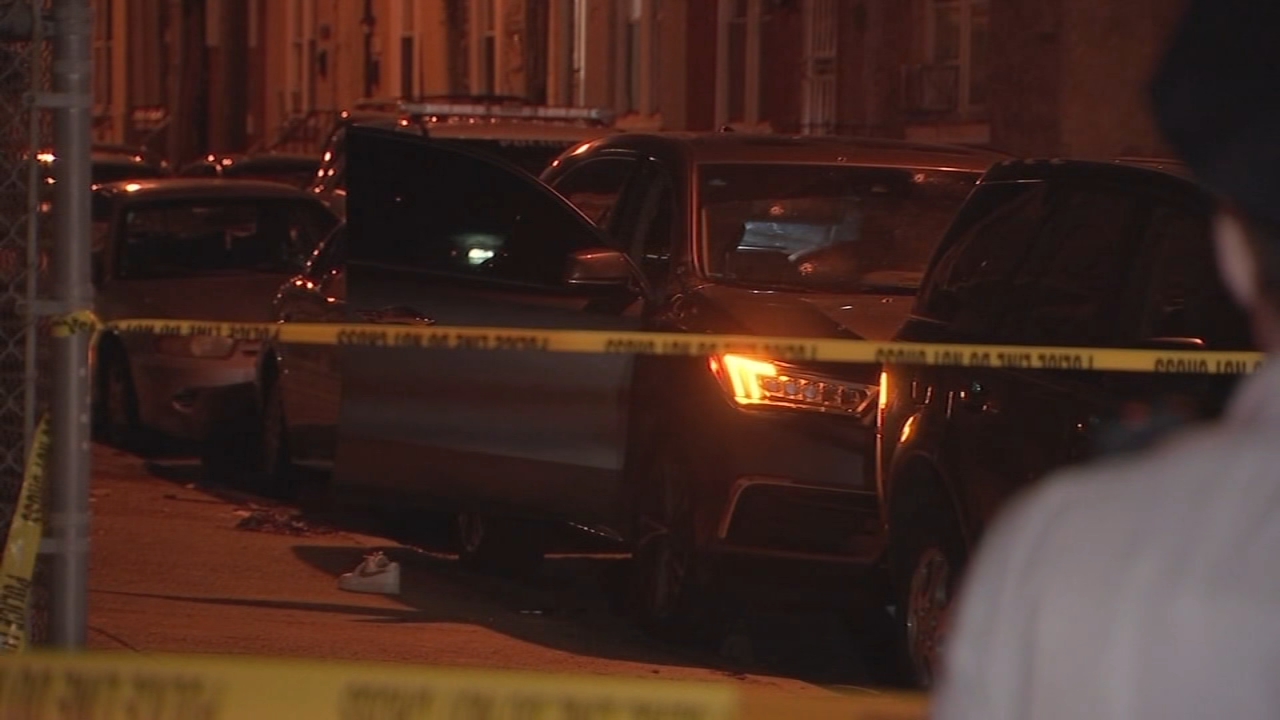 Police: Teen shot while sitting inside car in West Philly