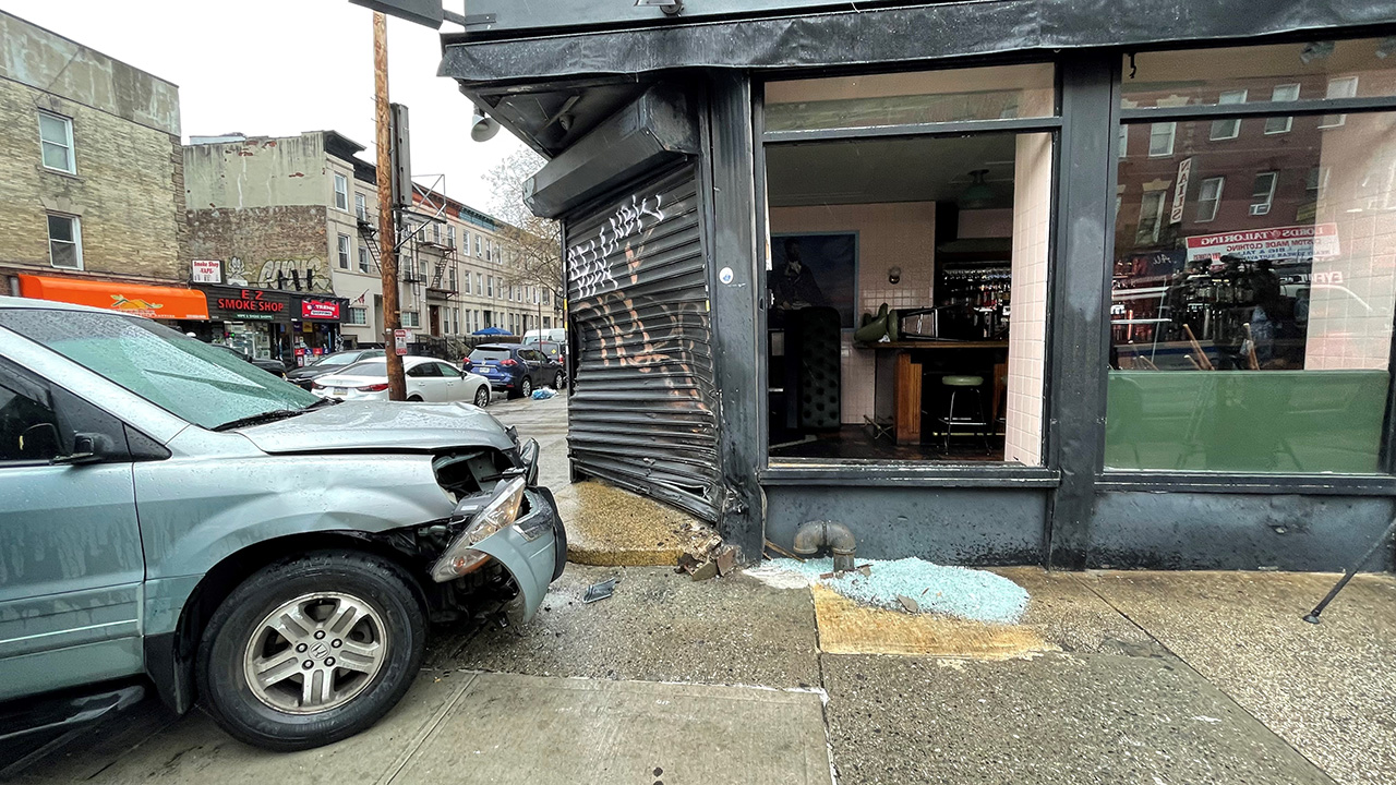 2 kids, adult struck by car that jumped curb in NYC