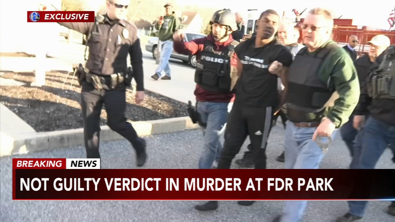 Man found not guilty in murder of Philadelphia police inspector's son